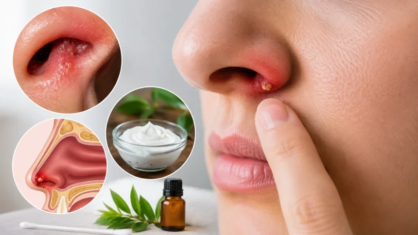 Nasal Vestibulitis Symptoms, Causes and Treatment