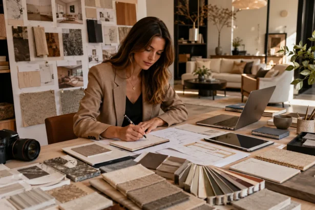 how to start an interior design business