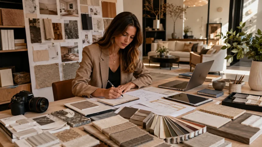 how to start an interior design business