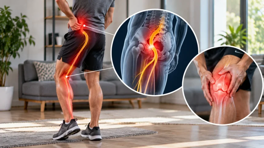 Can Sciatica Cause Knee Pain What the Evidence Says