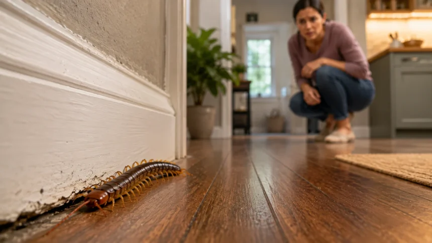 Centipede in the House Why It Happens & What to Do