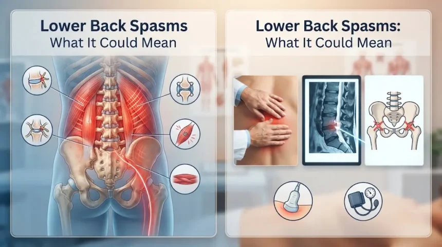 Lower Back Spasms What It Could Mean