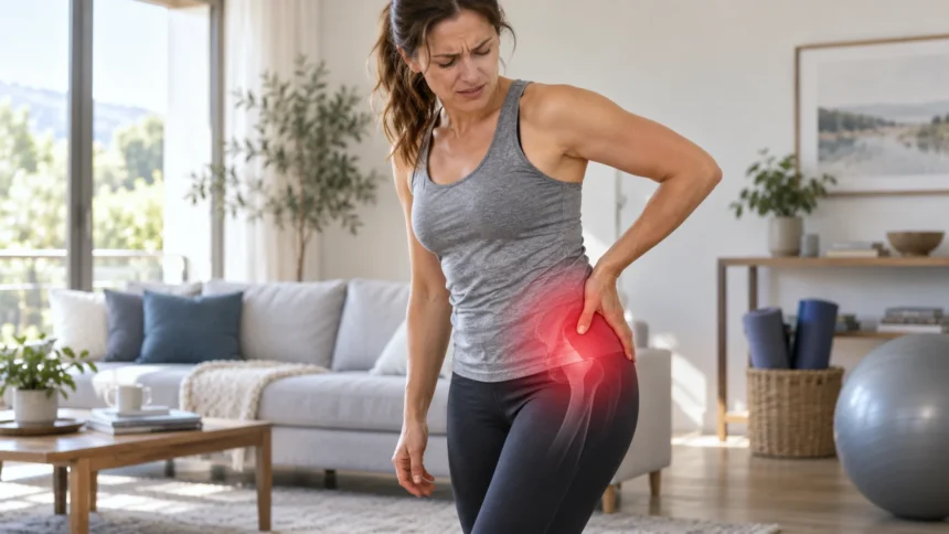 Pain in Left Hip Area Female Causes & Relief