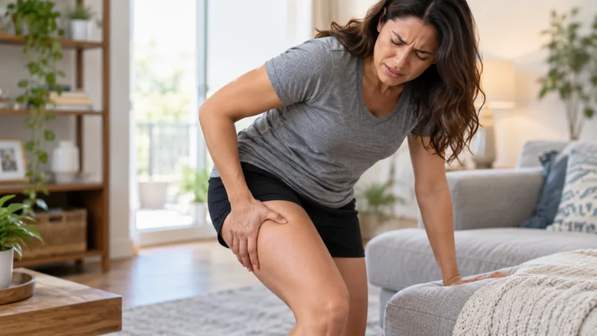 Sharp Pain in Thigh Comes and Goes What It Could Mean