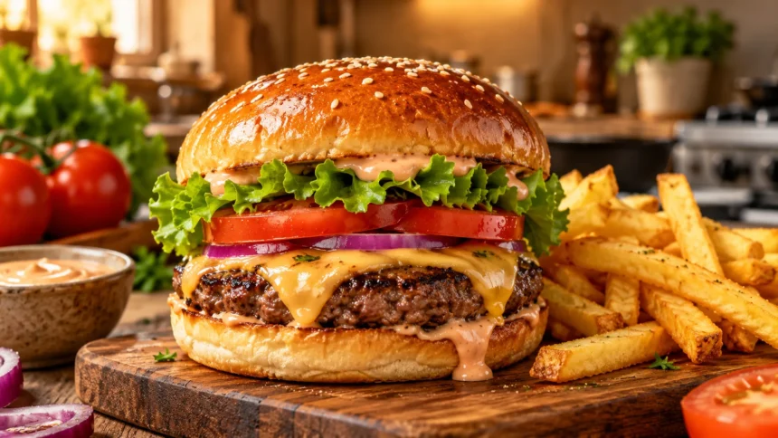 Simple Homemade Burger Recipe That Tastes Amazing